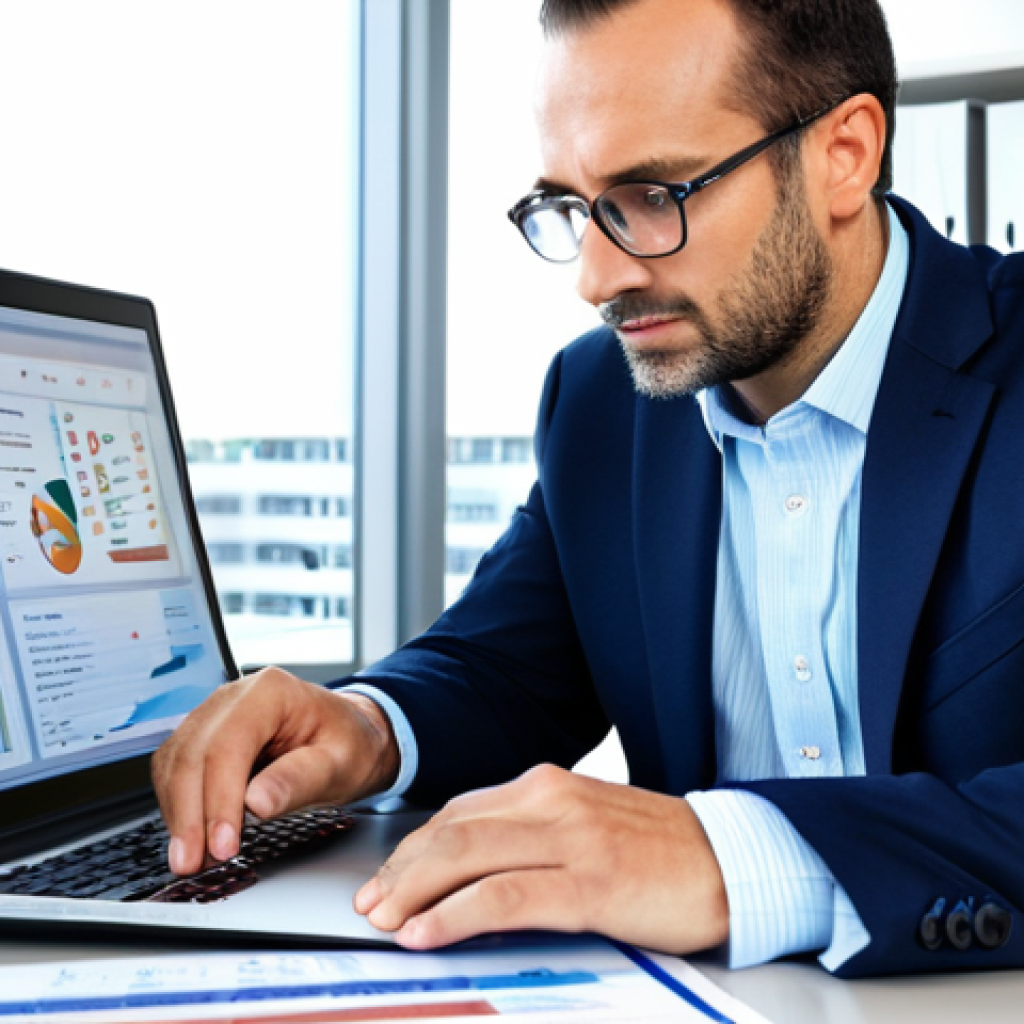 Confident Investor Analyzing Data**

"A fully clothed professional, dressed in modest business attire, confidently analyzes financial charts and data related to P2P lending on a laptop in a bright, modern office.  Perfect anatomy, natural pose, proper finger count, well-formed hands. Emphasis on a composed expression and the tools used for risk assessment. Safe for work, appropriate content, family-friendly, high quality, professional photography."

**