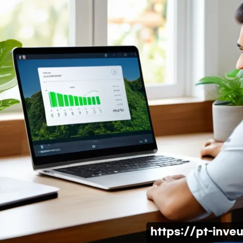 PP 대출 중개 플랫폼 비교 - A modern digital workspace scene showing a Brazilian user analyzing multiple loan platform compariso...